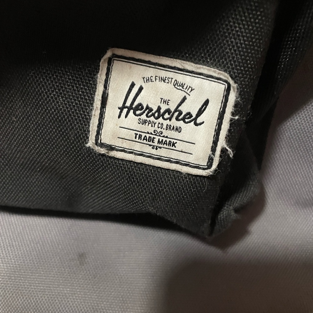 Herschel Gray & Black Backpack